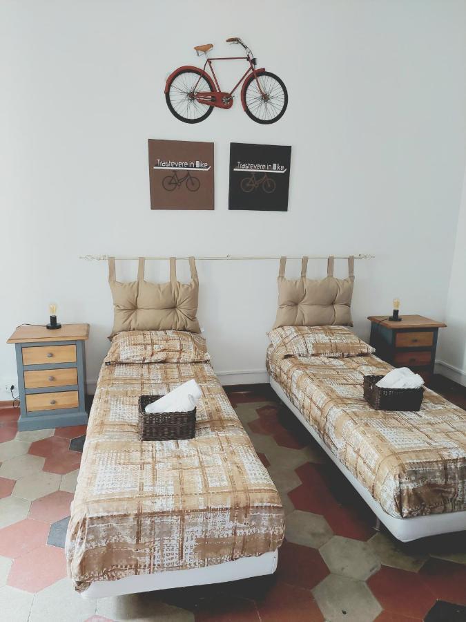 רומא Trastevere In Bike - Con Wi-Fi E Ac מראה חיצוני תמונה