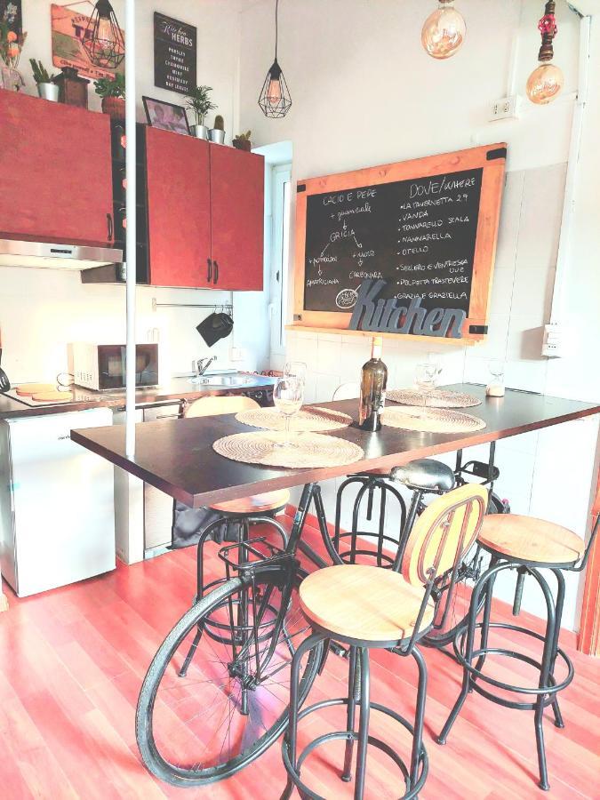 רומא Trastevere In Bike - Con Wi-Fi E Ac מראה חיצוני תמונה