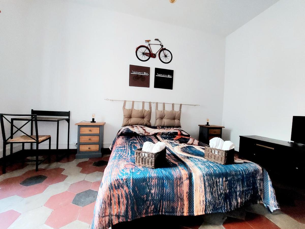 רומא Trastevere In Bike - Con Wi-Fi E Ac מראה חיצוני תמונה